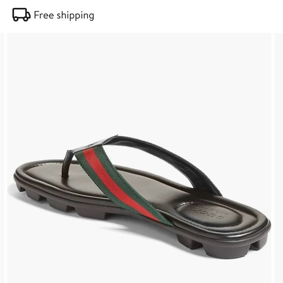 Authentic Gucci Men’s flip flop sandals. - Picture 2 of 15